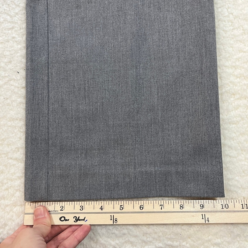 Ann Taylor Loft Trouser Womens 8 Gray Zoe Flare Leg Business Casual 332687 - Picture 3 of 12